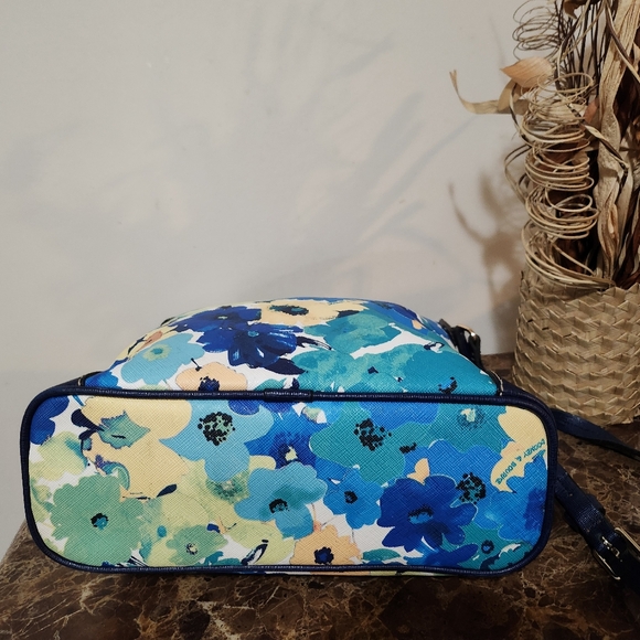 Dooney & Bourke Multicolor Floral Crossbody Bag GUC - Picture 12 of 14